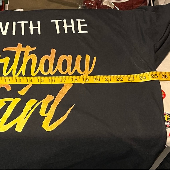 I’m With The Birthday Girl T-shirt - Picture 5 of 7